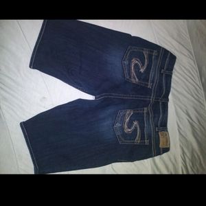 Size 20 silver shorts